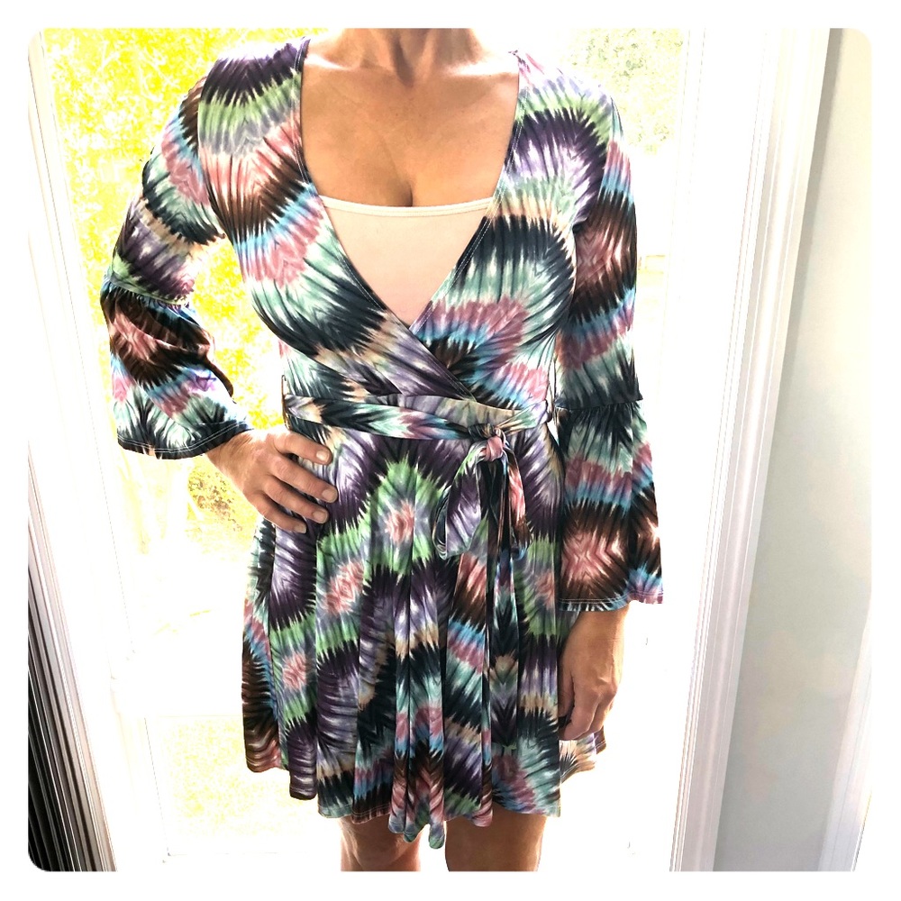 🌈Cute & Colorful Quarter Sleeve Dress